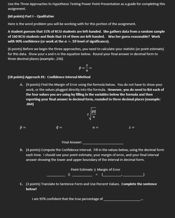 Solved Use the Three Approaches to Hypothesis Testing Power | Chegg.com