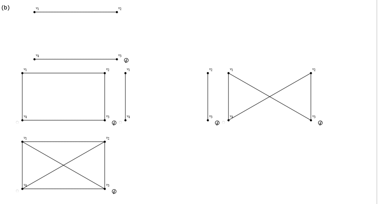 Solved For Each Graph Shown In (a) And (b), Select The | Chegg.com