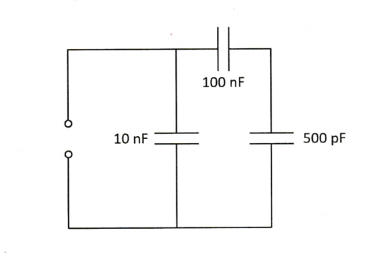 Solved Problem #4. [10 pts] Calculate the net capacitance | Chegg.com