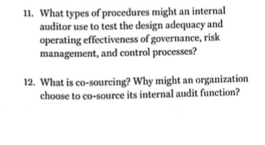 Solved Text book: Internal Auditing: Assurance & Advisory | Chegg.com