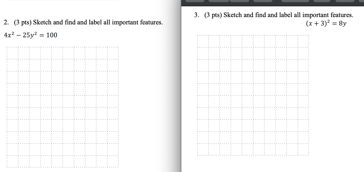 Solved DO BOTH PROBLEMS AND SHOW ALL WORK..PLEASE DO NOT | Chegg.com
