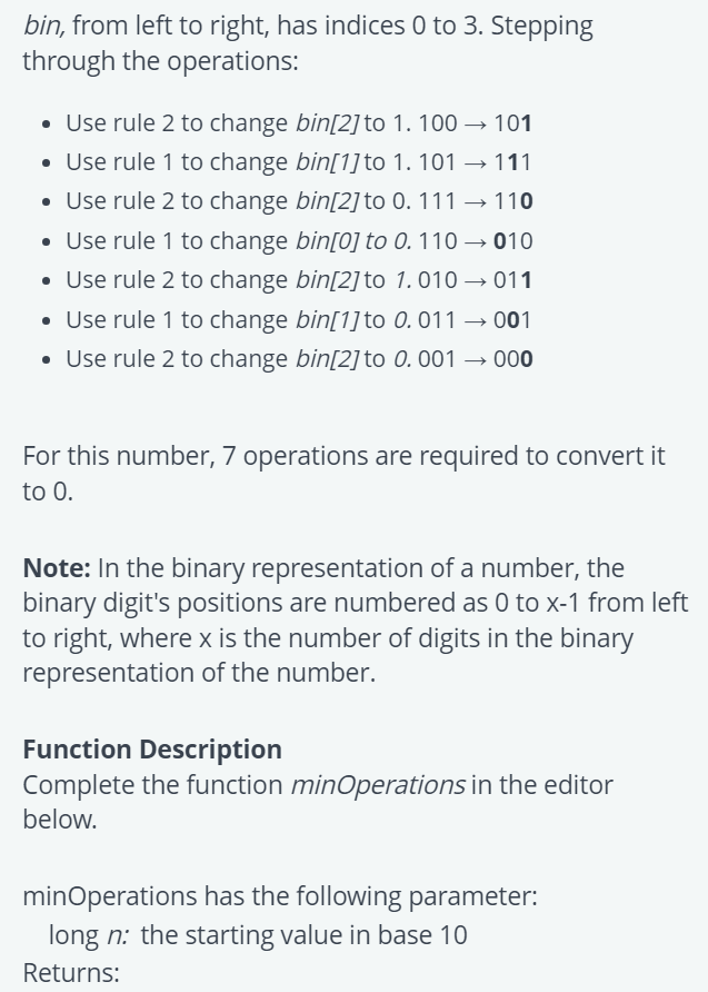 Solved 2. Binary Manipulation Given an integer, store its | Chegg.com