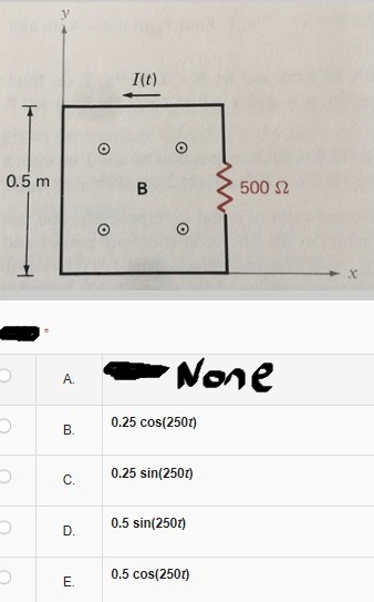 Solved The square circuit given below, consisting of a | Chegg.com