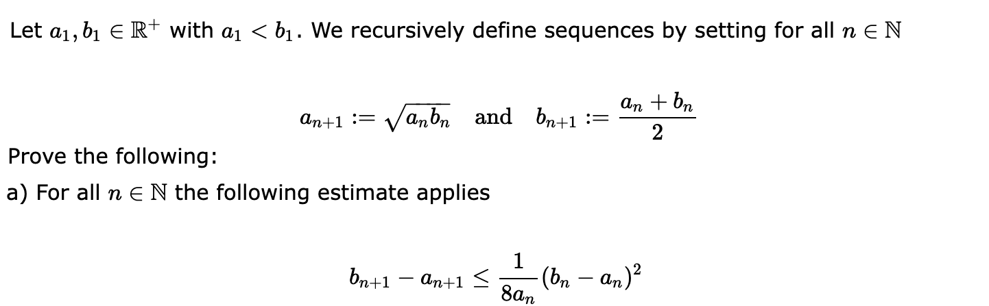 Solved Let A1,b1∈R+with A1 | Chegg.com