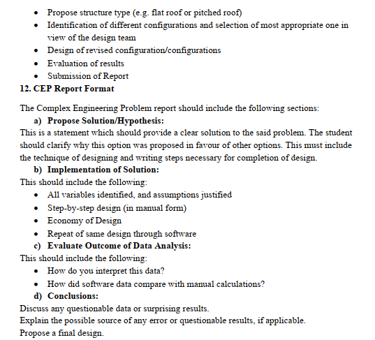 complex engineering problems assignment