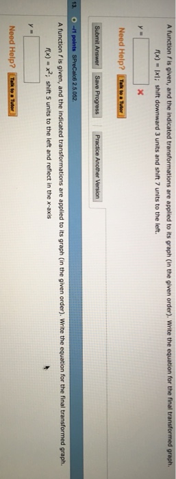 Solved A function f is given, and the indicated | Chegg.com