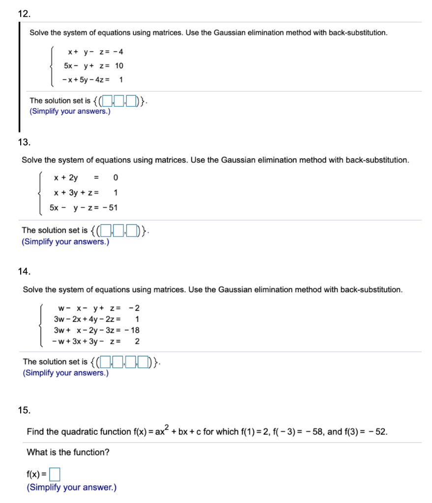 Solved 1 Find The Augmented Matrix For The System 6x 9y Chegg Com