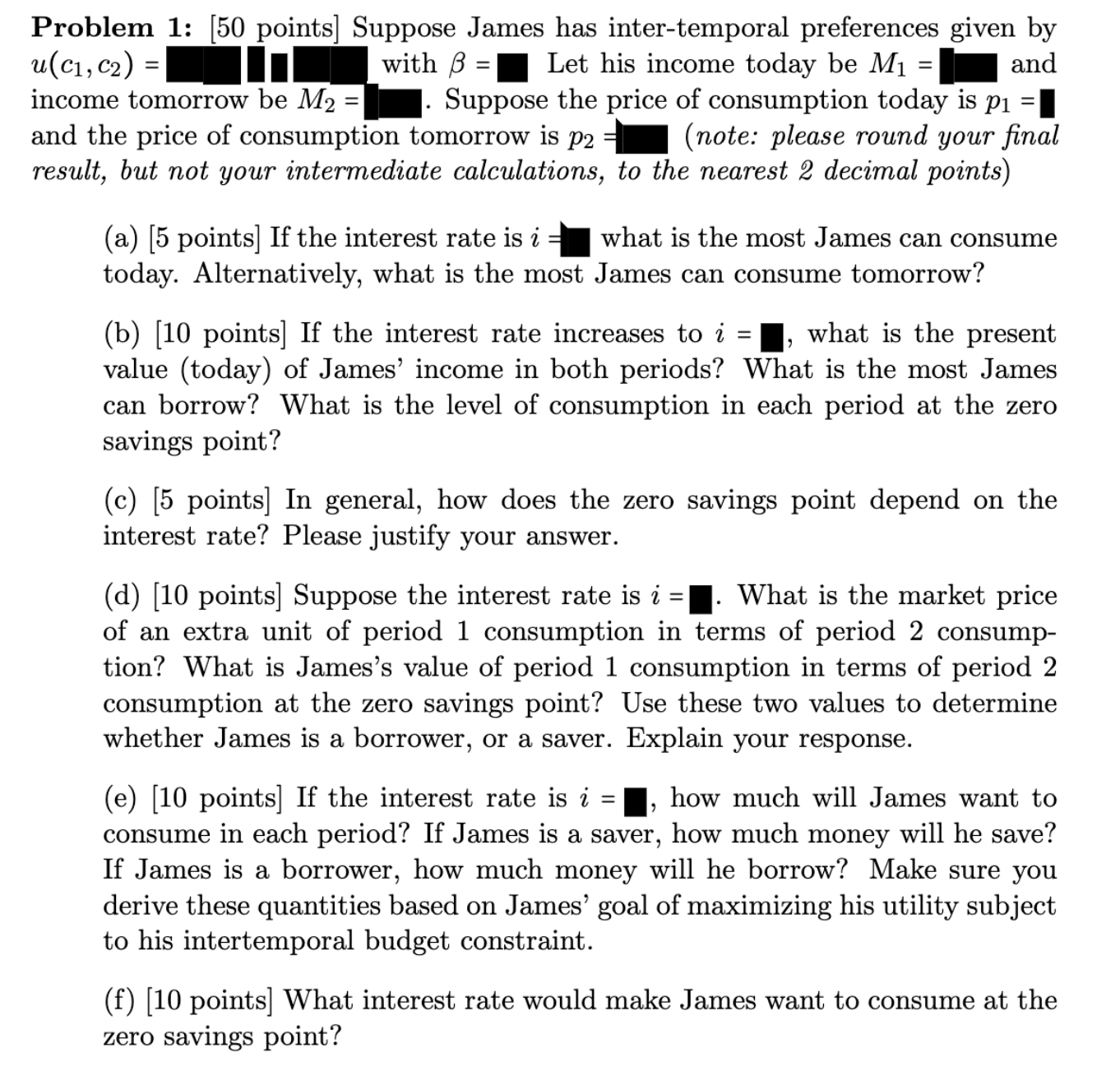 Solved Just want to know the steps on how to solve each | Chegg.com