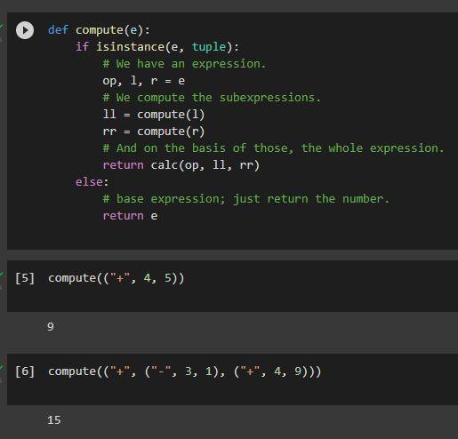 Solved code from #YOUR CODE HERE tests at the bottom for | Chegg.com