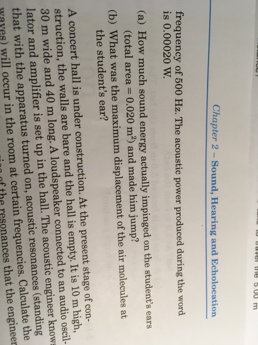 Solved 24 A bat produces a sonar pulse watl ll he chirps