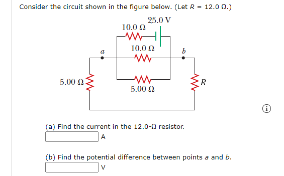 Solved Consider the circuit shown in the figure below. (Let | Chegg.com