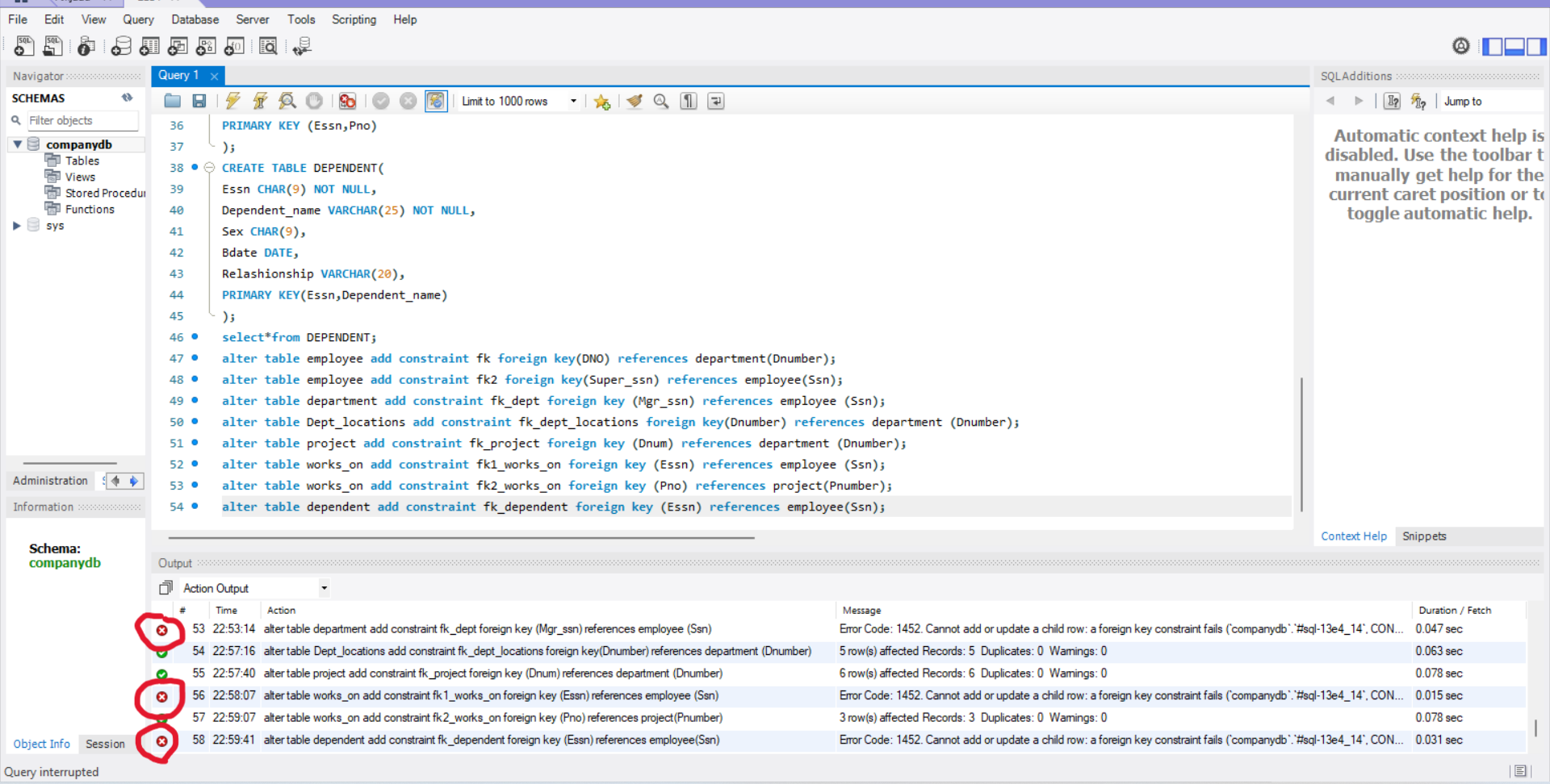 Solved Why I'm getting an error here? here is the script: | Chegg.com