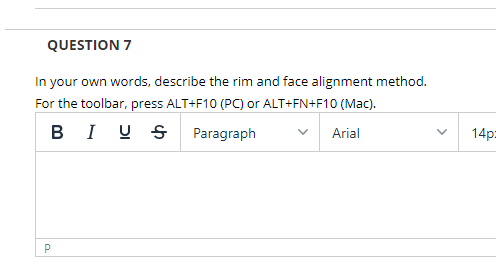 Question 7 In Your Own Words Describe The Rim And Chegg Com