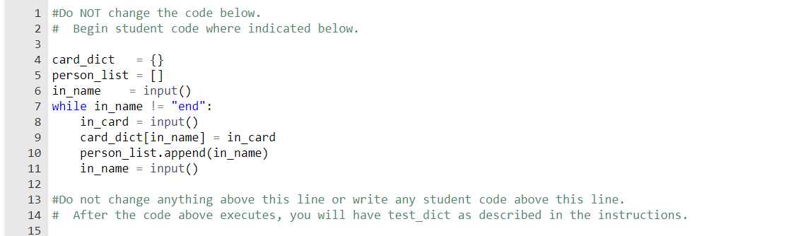Solved The given template code will build a dictionary, | Chegg.com