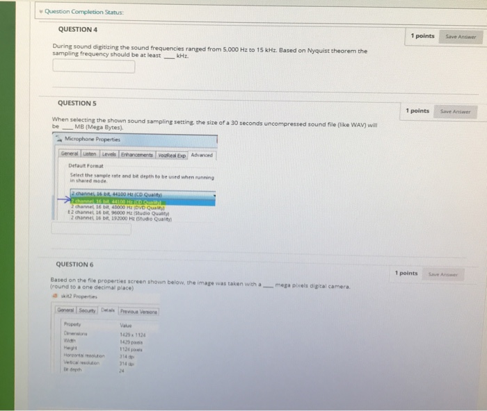 Solved v Question Completion Status QUESTION 4 1 points Save | Chegg.com