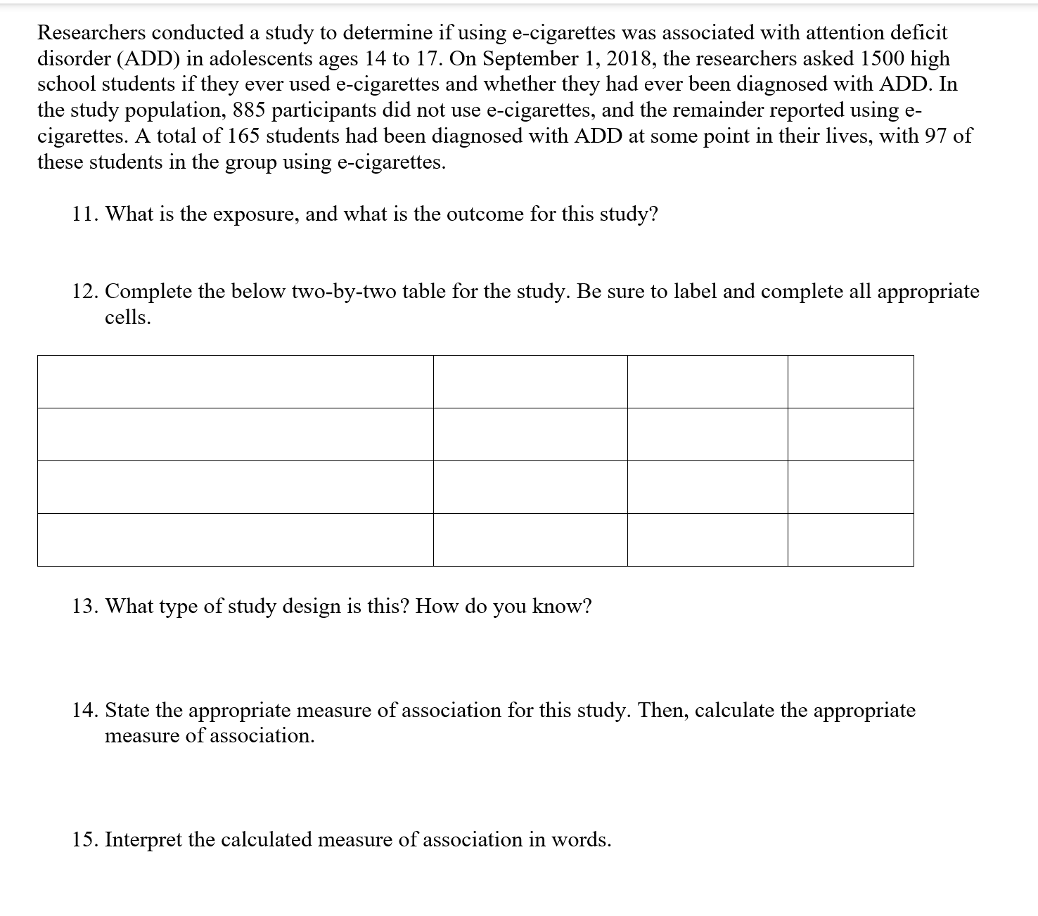 Solved Researchers Conducted A Study To Determine If Using | Chegg.com