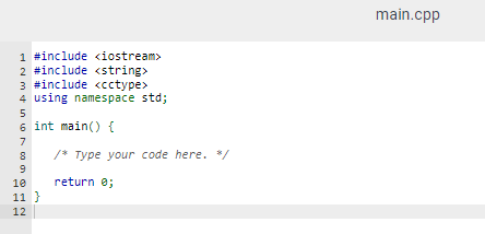 Solved USING C++A palindrome is a word or a phrase that is | Chegg.com
