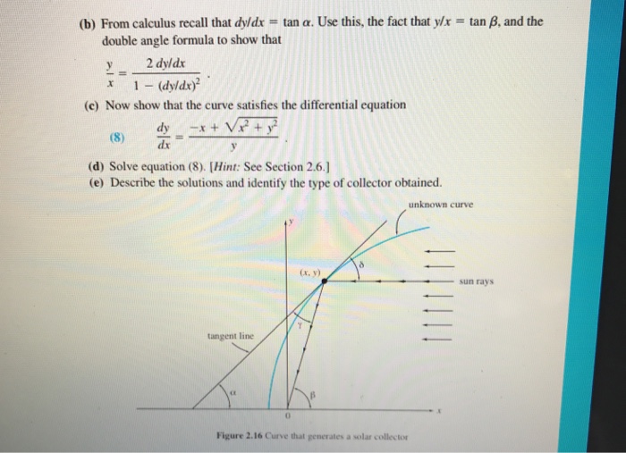 Solved I Designing a Solar Collector You want to design a | Chegg.com
