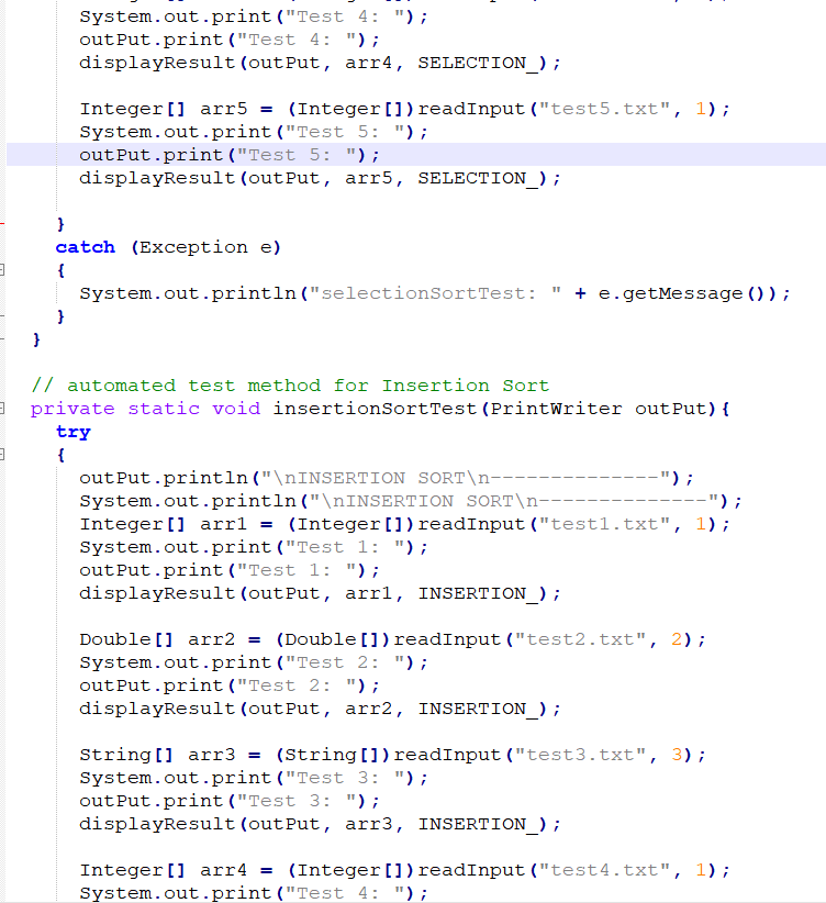 In this assignment, you are to implement test run, | Chegg.com