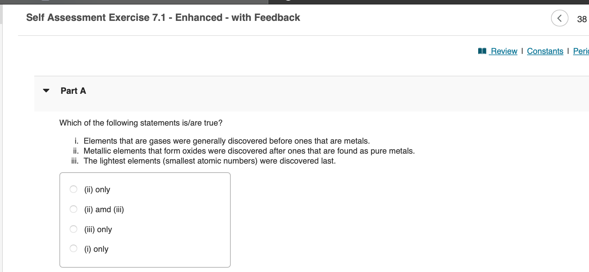 Solved Self Assessment Exercise 7.1 - Enhanced - With | Chegg.com