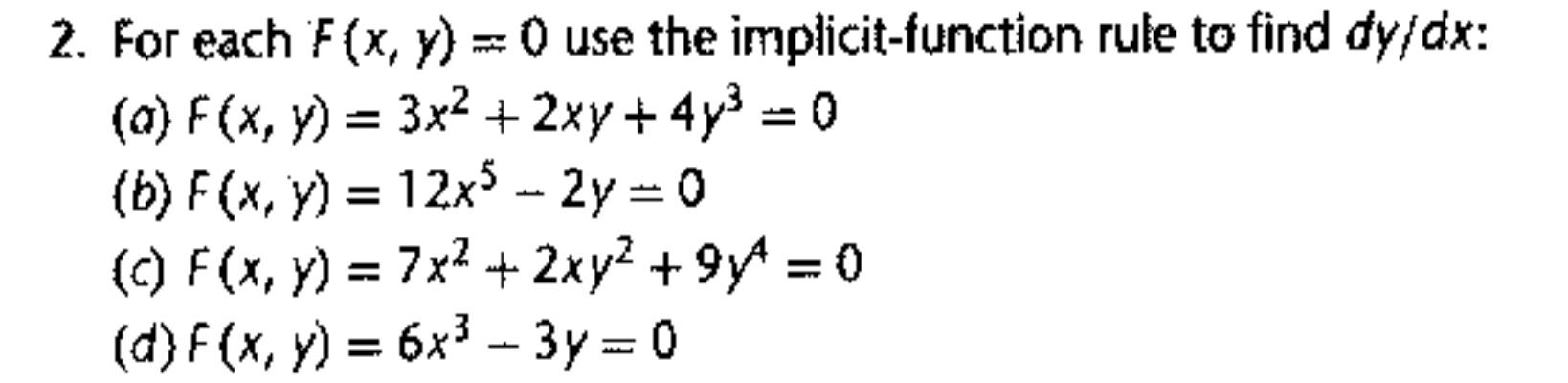solved-2-for-each-f-x-y-0-use-the-implicit-function-rule-chegg