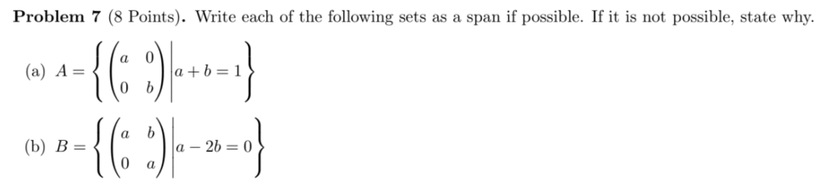 Solved Problem 7 (8 Points). Write Each Of The Following | Chegg.com