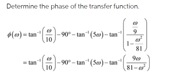 Solved I Am Having Trouble Determining The Phase For This | Chegg.com