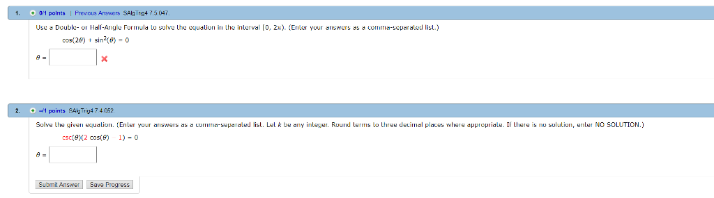 Solved I need help solving these two problems: 1. Use a | Chegg.com