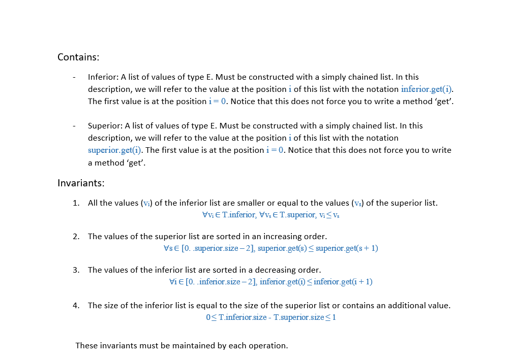 Solved 2 Description You will have to construct 2 structures | Chegg.com