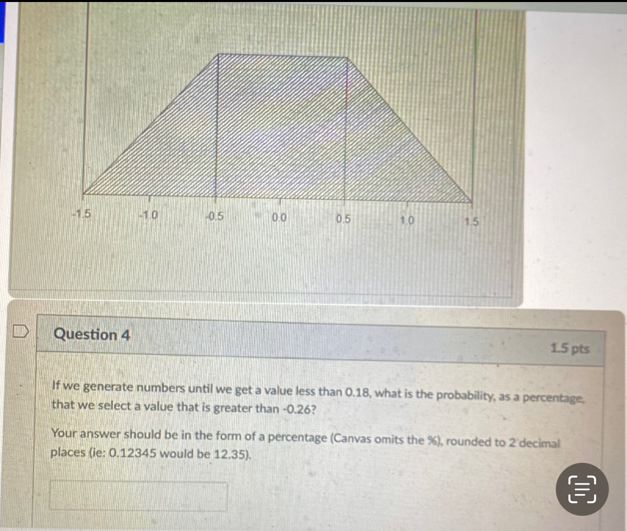 Solved If we generate numbers until we get a value less than | Chegg.com