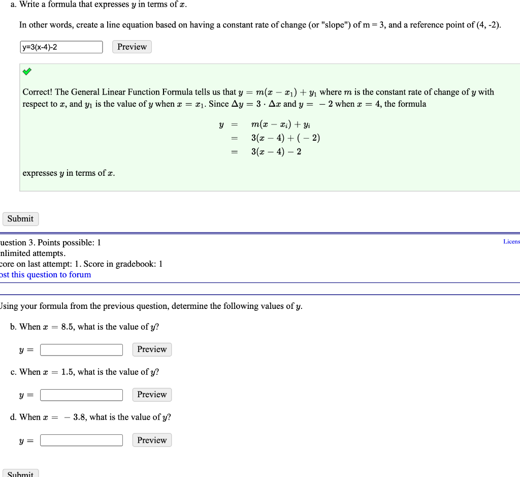 solved-a-write-a-formula-that-expresses-y-in-terms-of-x-in-chegg