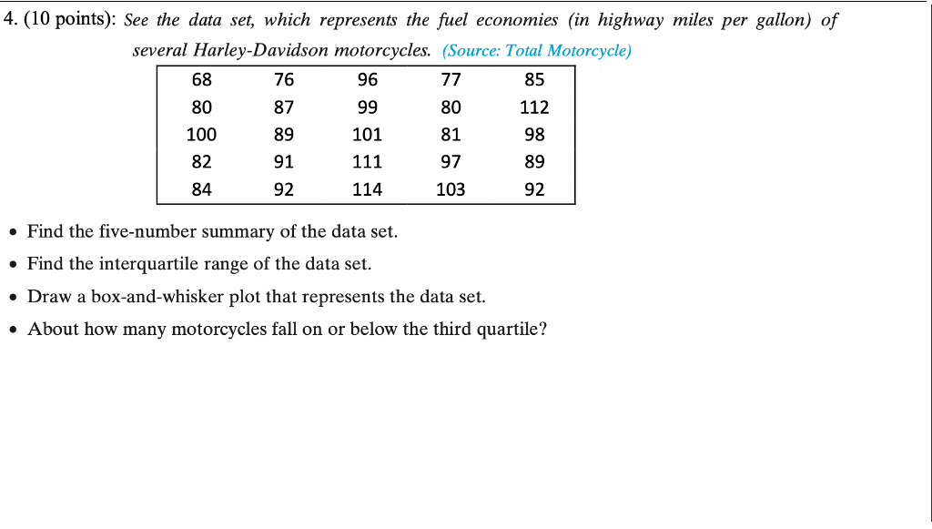 how do you find the five number summary of a data set