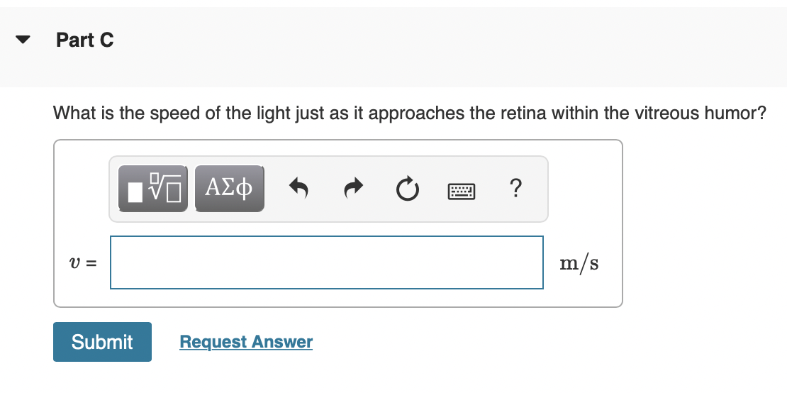 Solved The vitreous humor, a transparent, gelatinous fluid