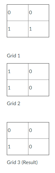 Solved (IN C++) Build two grids which are each X wide and Y | Chegg.com