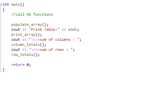 Solved Write and test a function, row_totals, that for the | Chegg.com