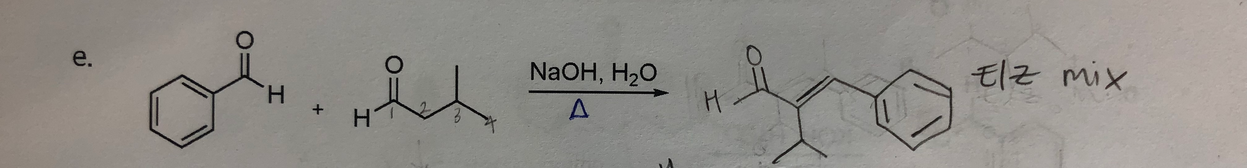 Solved NaOH, H20 Z mix 4 | Chegg.com