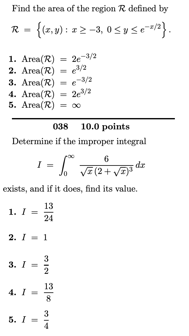 Solved Find the area of the region R defined by R = {(x,y): | Chegg.com