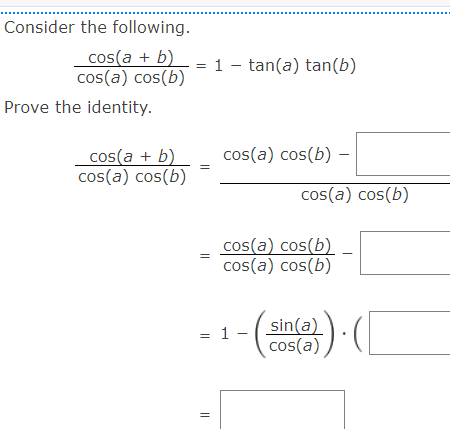 Solved Consider The Following. | Chegg.com