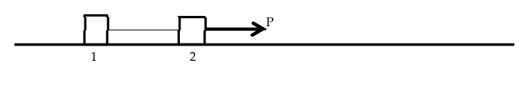 Solved In the figure below two boxes, on a frictionless | Chegg.com