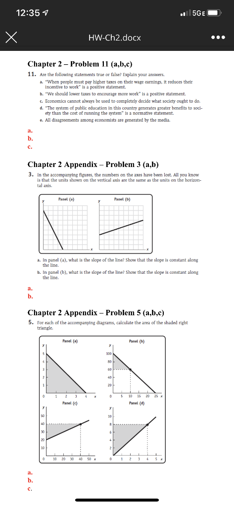 Solved 12:357 5GE Х HW-Ch2.docx ... Chapter 2 - Problem 11 | Chegg.com