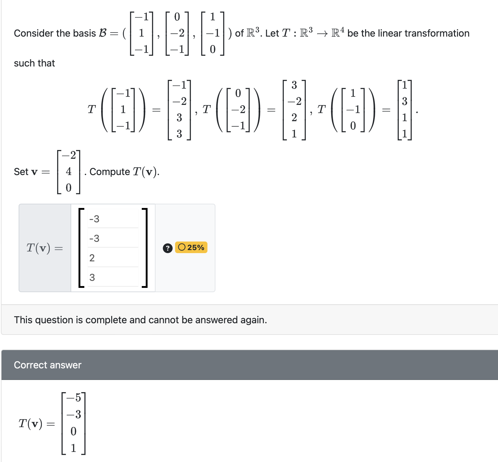 Solved Consider The Basis B=⎝⎛⎣⎡−11−1⎦⎤,⎣⎡0−2−1⎦⎤,⎣⎡1−10⎦⎤⎠⎞ | Chegg.com