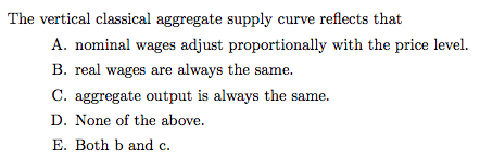 Clare V. Marisol Navy Perf — Aggregate Supply