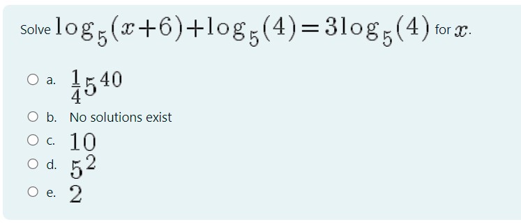 log3 1 6 log3 40 5