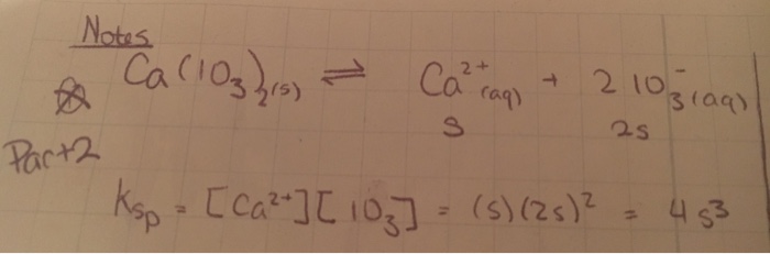 Solved: Determine Ksp For Ca(io3)2 (all The Instructions I&hellip; | Chegg.com