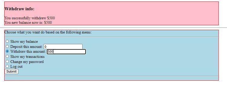 Solved Create as the following using php forms and | Chegg.com