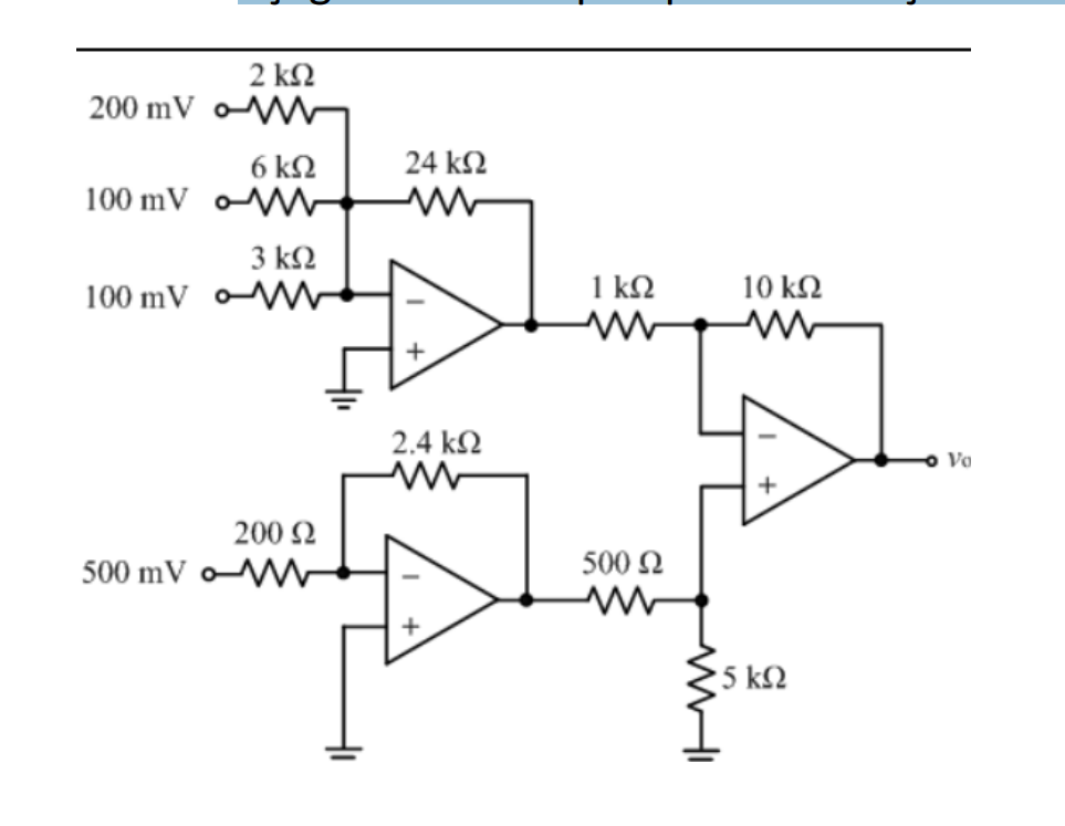 Solved Question 1: Calculate the Vout for the opamp circuits | Chegg.com