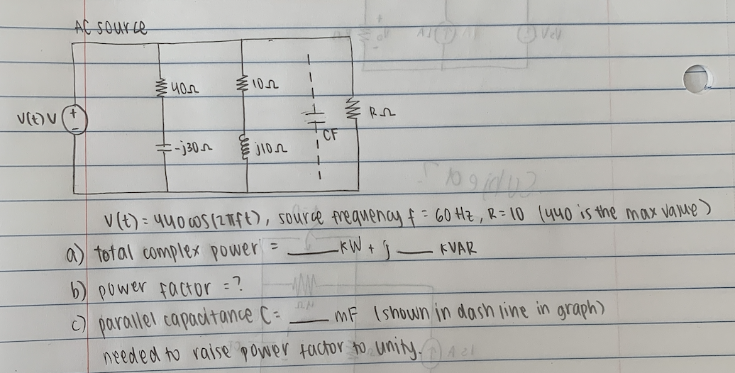 Solved Ac Source You Zion Ra Vitu Cf E J30 Iion 1 Chegg Com