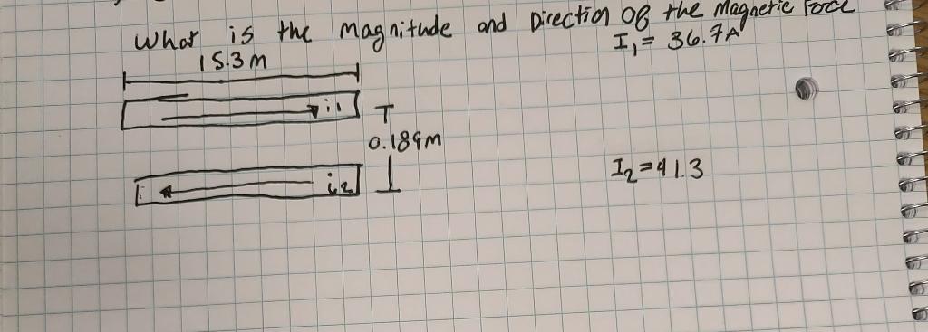 Solved What is the Magnitude and Direction of the Magnetic | Chegg.com