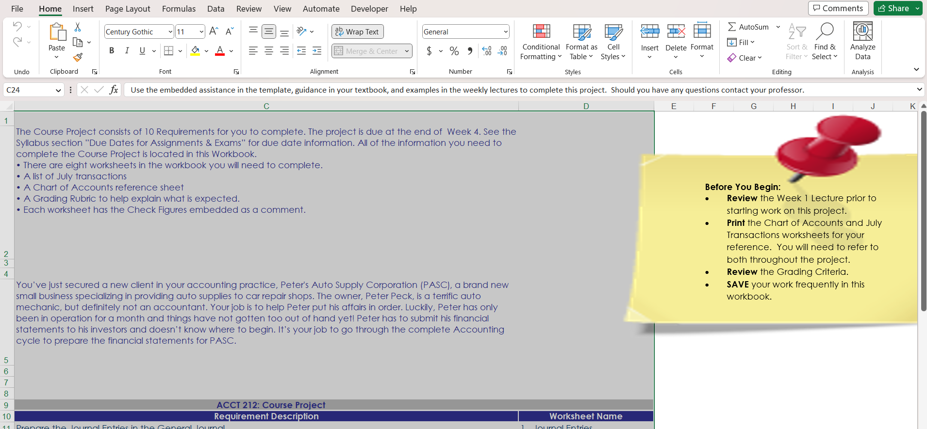 Solved The Course Project consists of 10 Requirements for | Chegg.com
