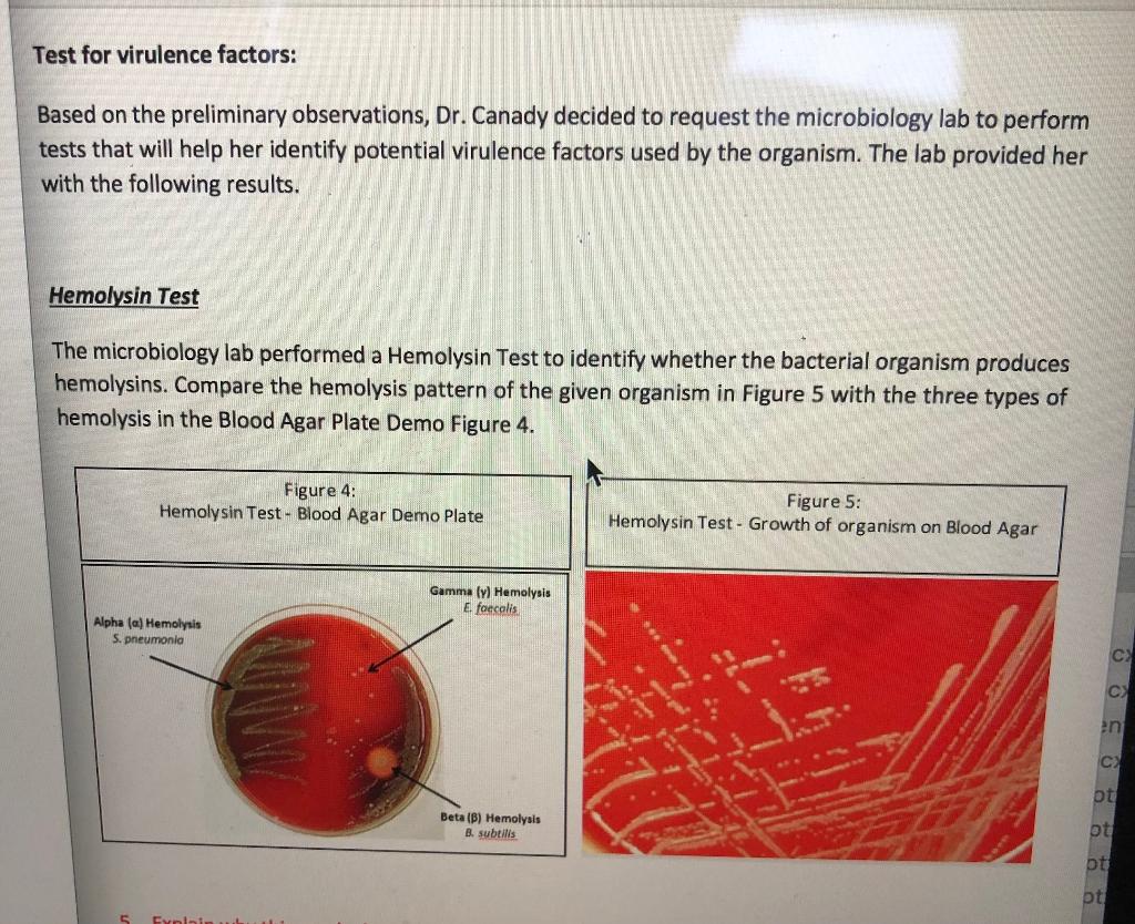 1.Explain why this result shows that the unknown